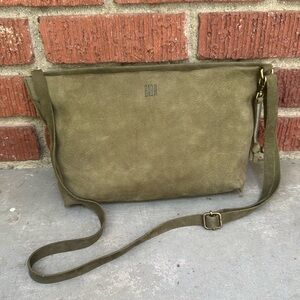 BIBA Nubuck Leather Crossbody Barcelona